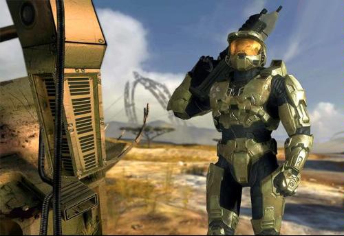 Screenshot From The Halo Video Game