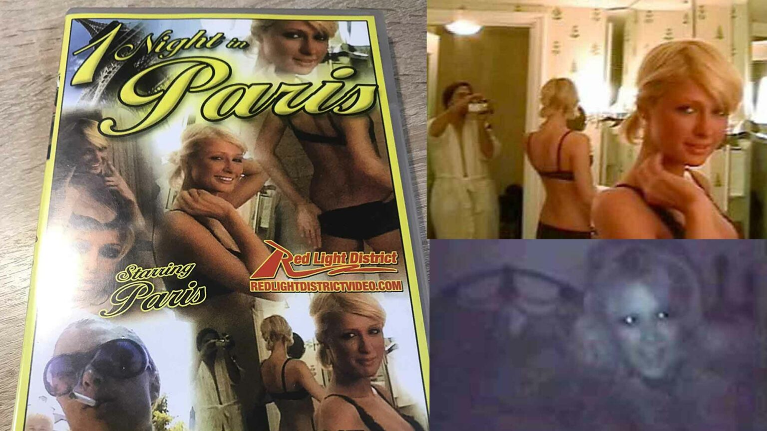 1 Night In Paris - Paris Hilton Sex Tape Dvd. 
