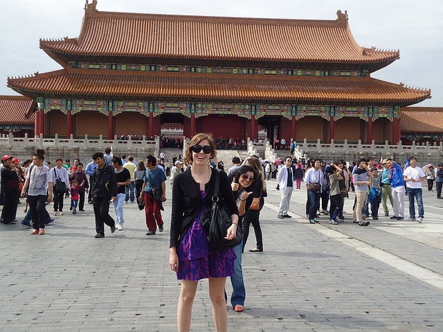 Sarah Stokes In Beijing, China