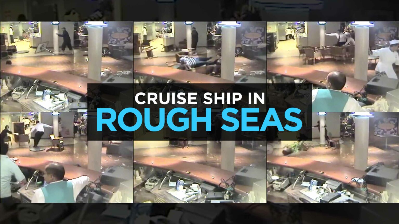 cruise ship rough seas inside