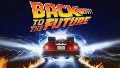 back to the future logo poster