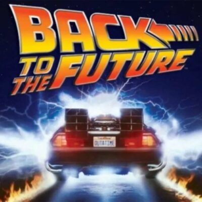 back to the future logo poster