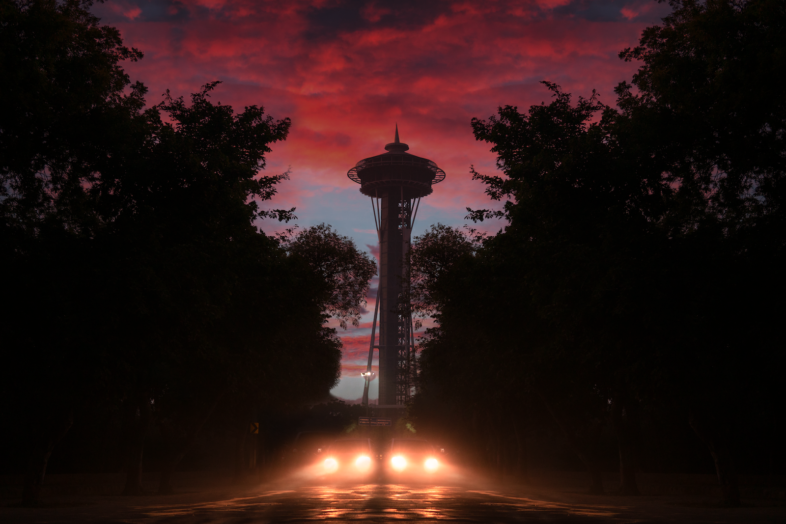 Seattle Space Needle - Black Tower With Lights During Night Time