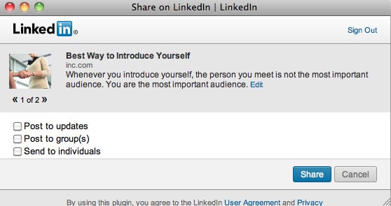 Inappropriate Linkedin Thumbnail [Pic]
