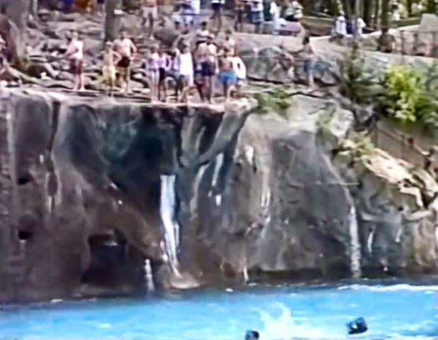 Diving Cliffs At Action Park