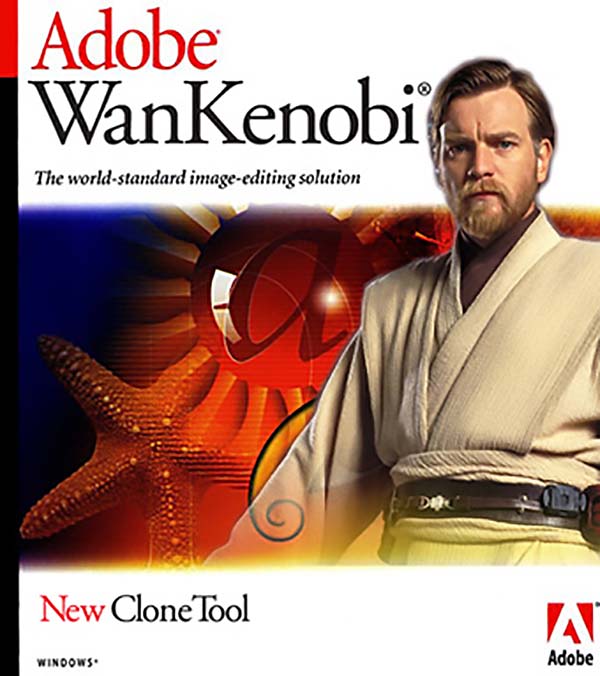 Adobe Wankenobi - Funny Star Wars Pictures