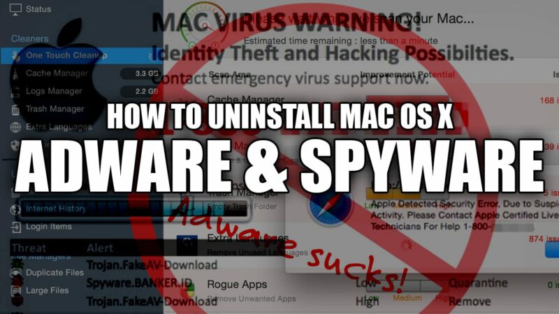 How To Uninstall Spyware and Adware from Mac OS X