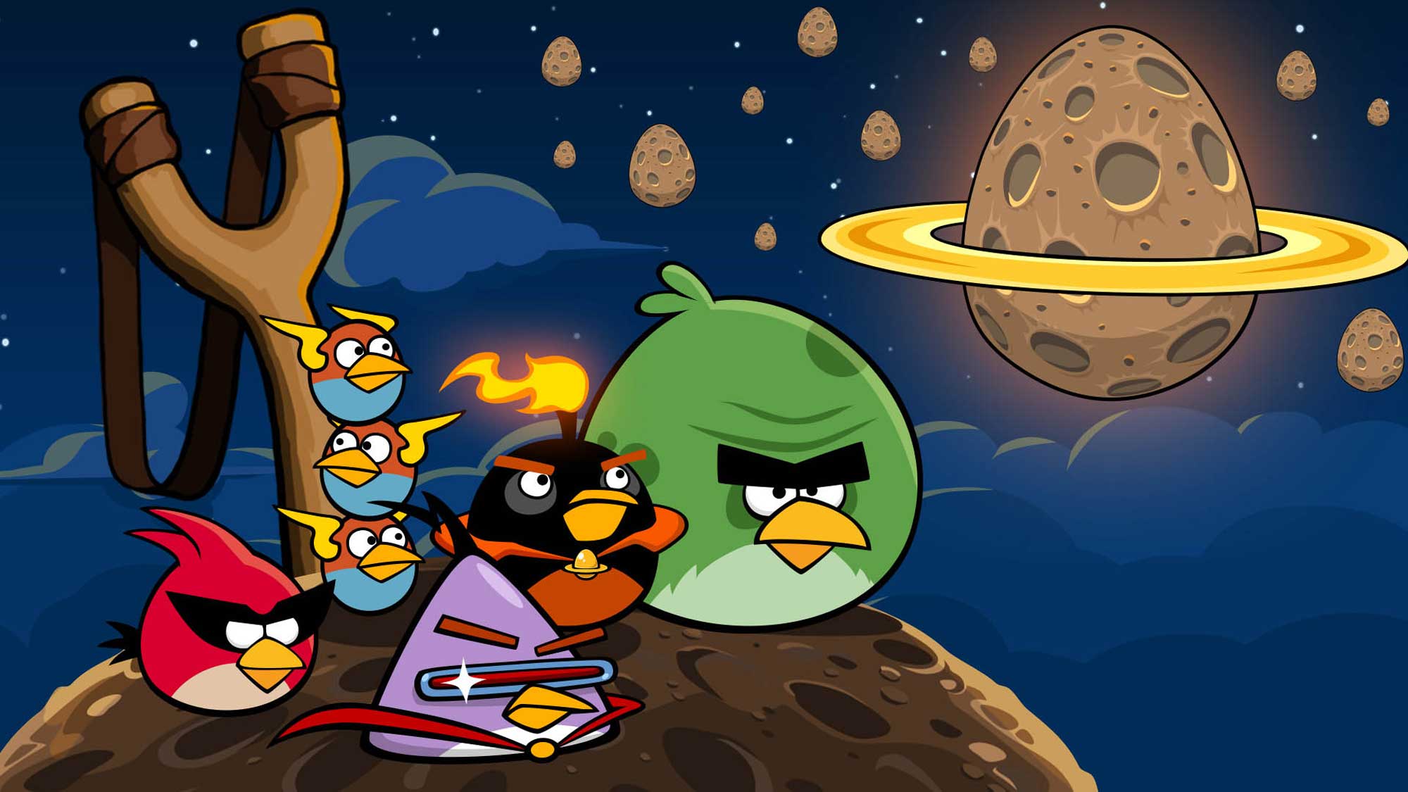 Astronauts Are Playing Angry Birds Space on the International Space Station