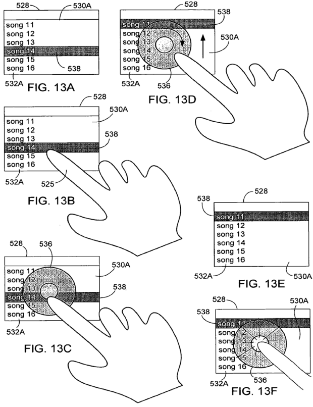 Apple Files Touch Sensitive Patent Documents For Next Generation Ipod