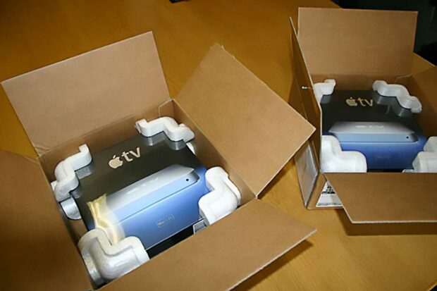 First Generation Apple Tv Unboxing - Opening The Box