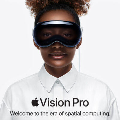 Pre-Orders For The Apple Vision Pro Vr Headset Are Already Mostly Sold Out - A Woman Wearing The Apple Vision Pro Vr Headset, Available For Pre-Orders, Immerses Herself In A Virtual Reality Experience.
