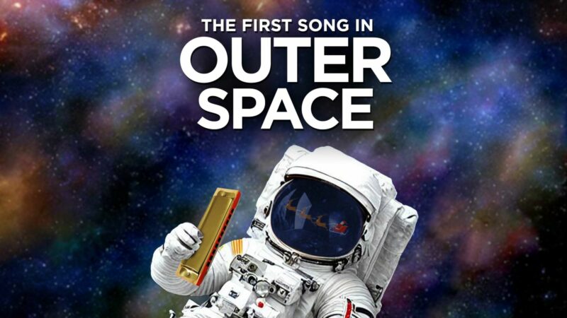 What was the first song played in space?