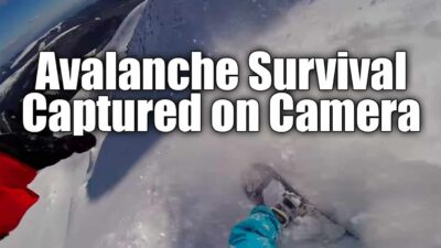Avalanche Gopro Footage