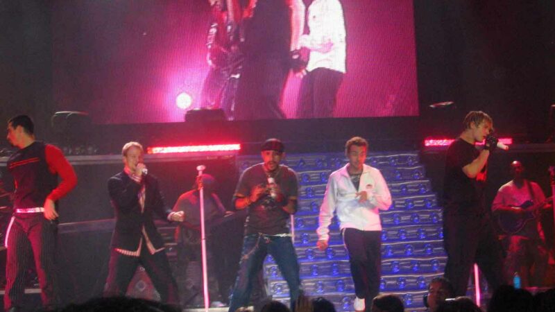 The Backstreet Boys concert in Vancouver in 2005
