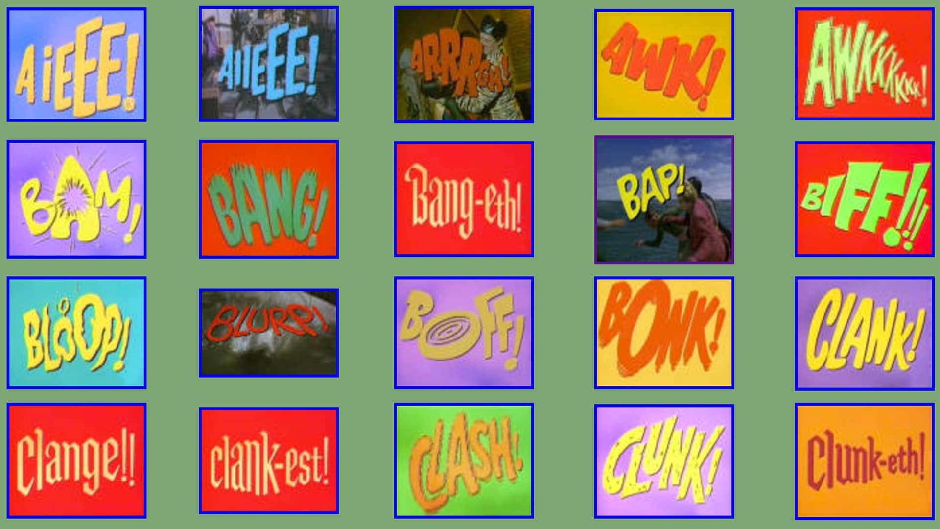 Boff! Bonk! Pow! - The Story Behind The Cheesy Batman Fight Words From The 1966 TV Series
