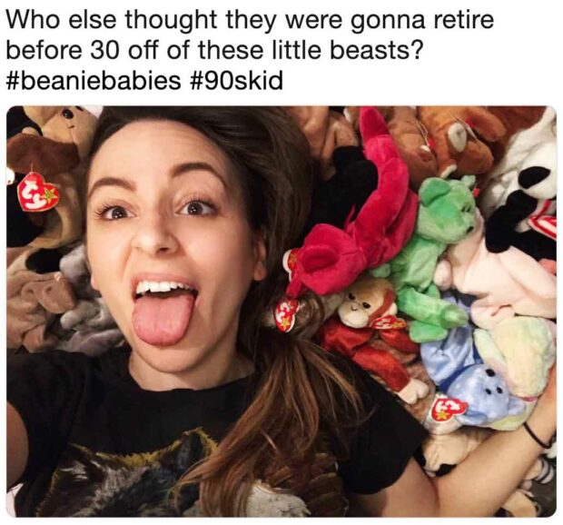 1990S Fads - Beanie Babies Collection