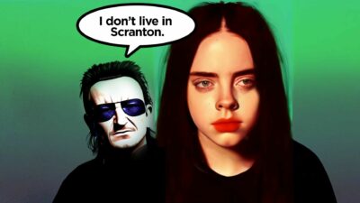 Billie Eilish U2 Scranton