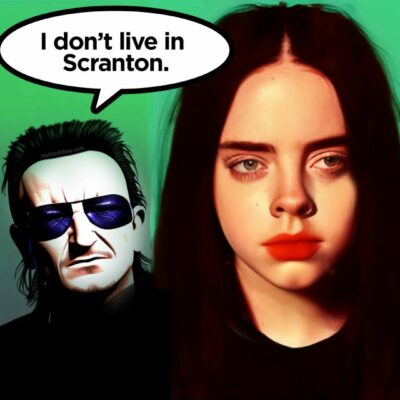 Billie Eilish says she watched 'The Office' so much that she legitimately thought the Irish band U2 was from Scranton