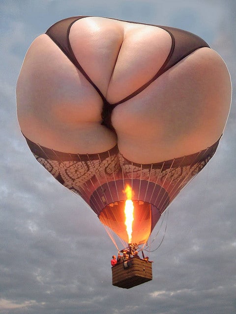 Bottoms Up! The Naughty NSFW Hot Balloon
