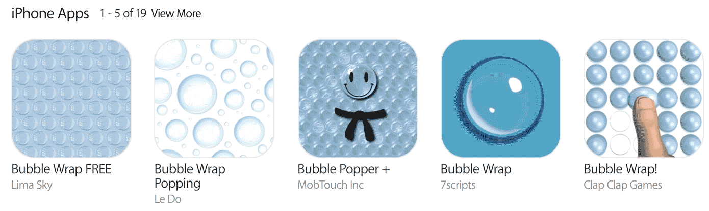 Bubble Wrap Games (Ios)