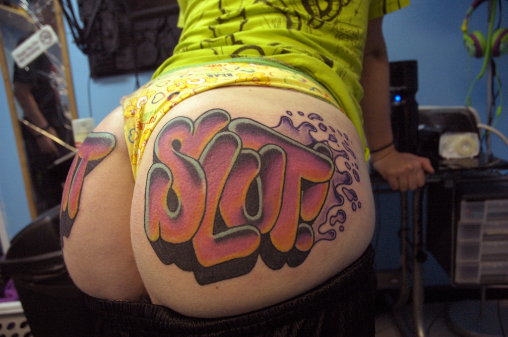 She's totally not going to regret this tattoo (NSFW)