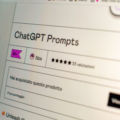 A Close Up Of A Computer Screen With Chatgpt Prompts