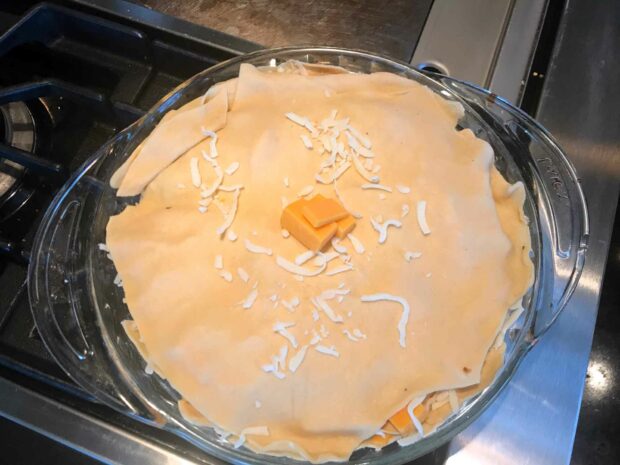 Uncooked Cheese Pie