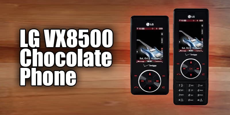 Buzz Builds for Verizon's LG VX8500 Chocolate Phone