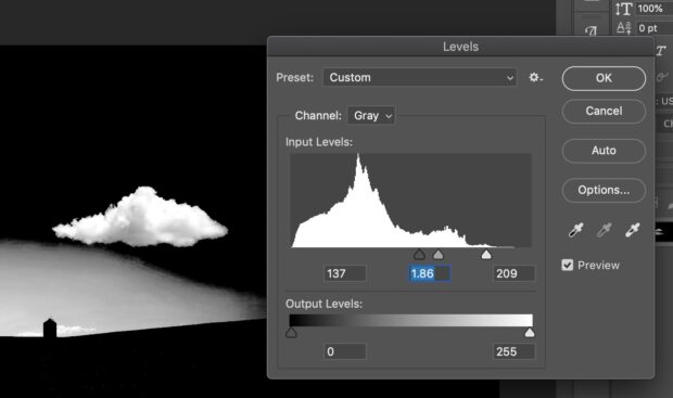 A Photoshop Tutorial On Creating Transparent Clouds.