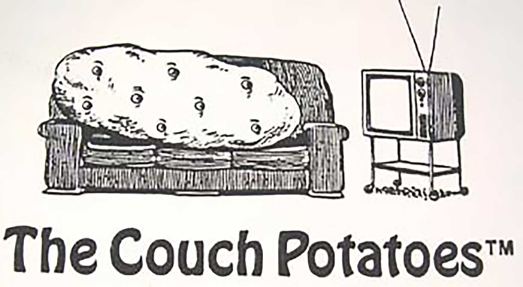 What is the colloquial equivalents of couch potato?