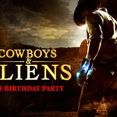 cowboys aliens party