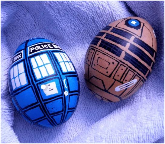Doctor Who Dalek Easter Egg