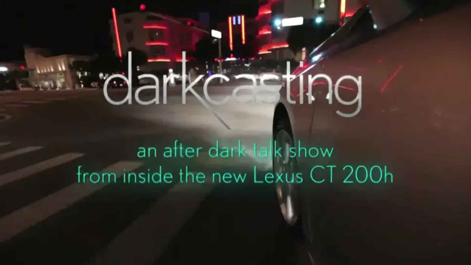 Darkcasting: Lexus Launches New Online Interview Series With Whitney Cummings
