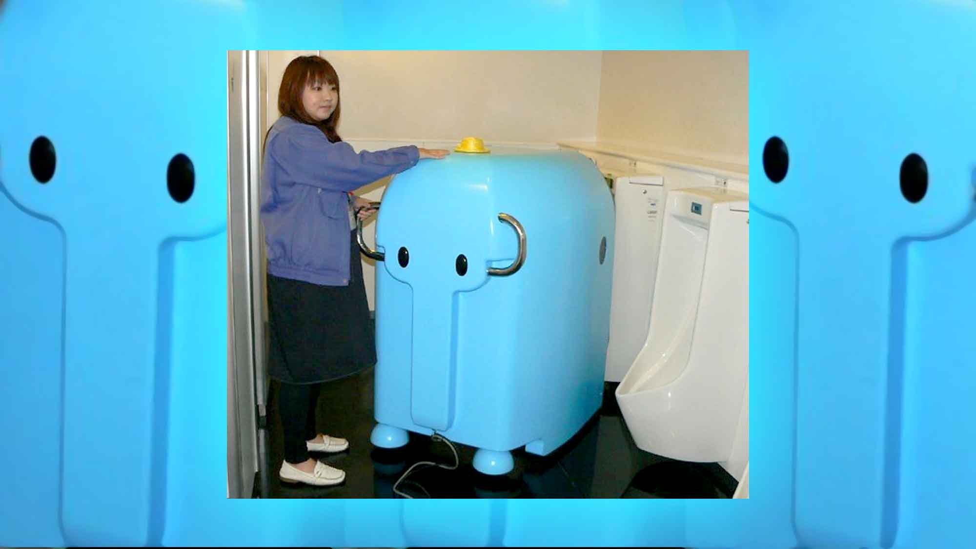 The Dasubee Urinal Cleaning Robot Is Helping Clean Japanese Men's Rooms