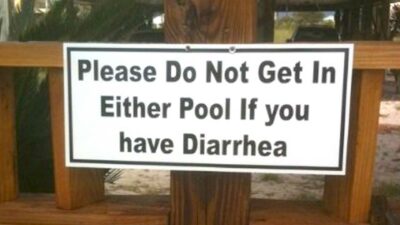 diarrhea pool