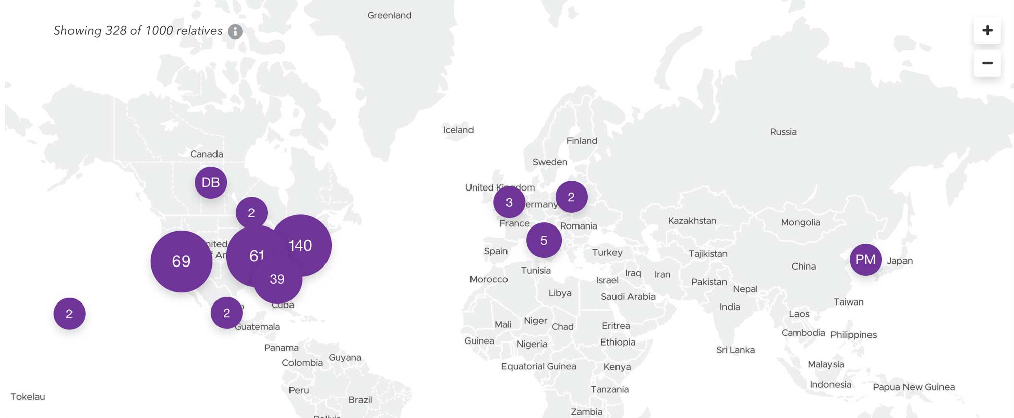 23Andme Dna Relatives Map