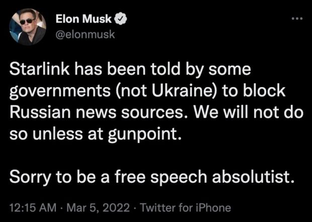 Musk Is A Self-Proclaimed &Quot;Free Speech Absolutist&Quot;.