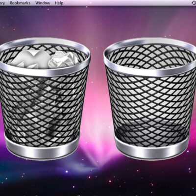 Empty Trash Mac OS X