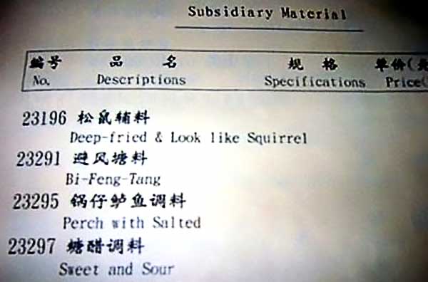 &Quot;Deep-Fried And Look Like Squirrel&Quot; - Funny Engrish Signs