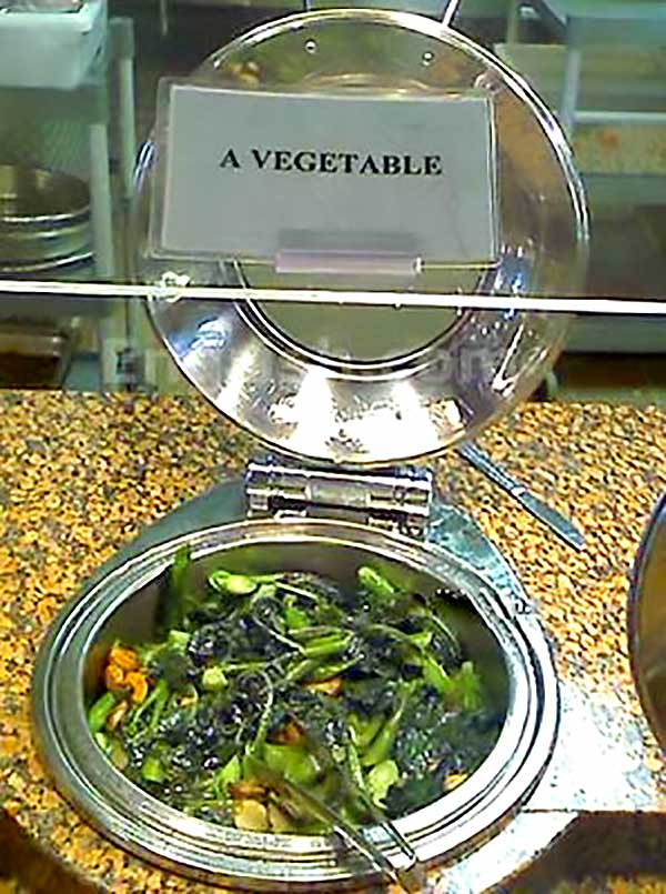 &Quot;A Vegetable&Quot; - Funny Engrish Signs