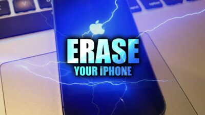 erase iphone feature