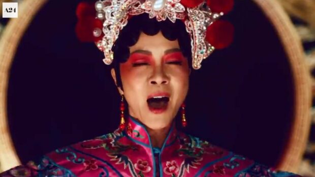 Michelle Yeoh From Everything Everywhere All At Once Dressed In Kabuki Clothes