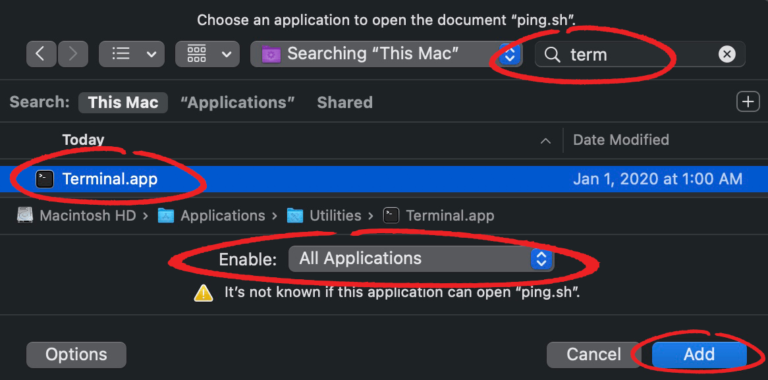 Terminal Find File Lopersrules