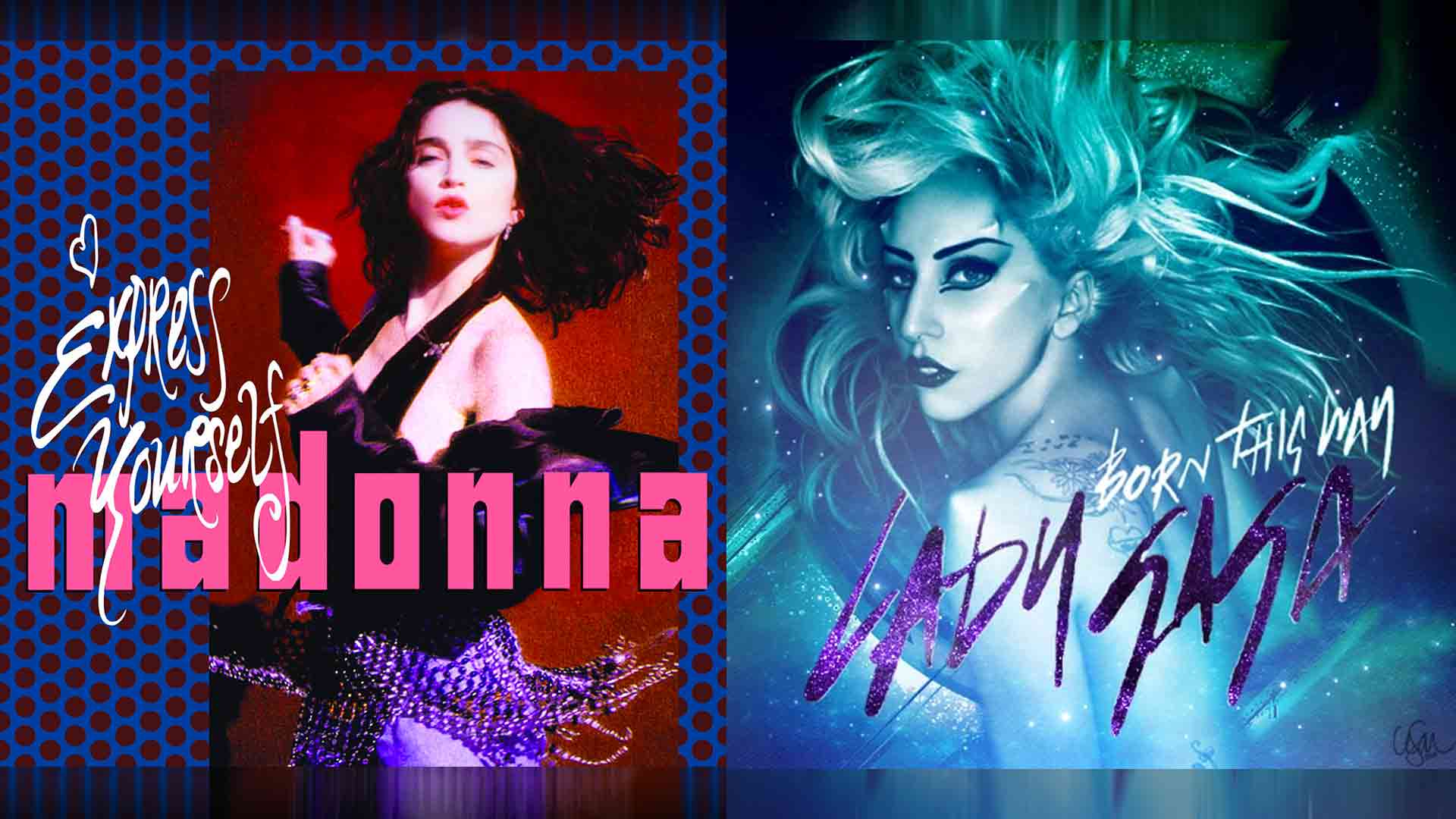 Lady Gaga's "Born This Way" Rips Off Madonna's "Express Yourself" - So What?