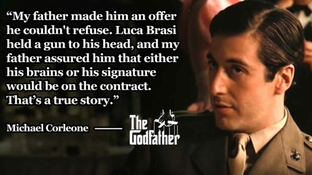 The 25 Most Memorable Quotes From The Godfather