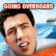 Poster for Adam Sandler's 1989 movie Going Overboard.
