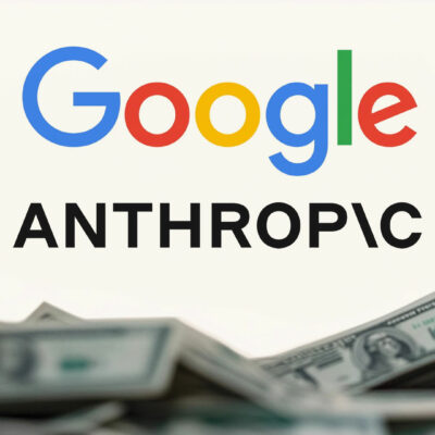 Google Deepens Ai Stakes With Additional $1B Investment In Anthropic - Google And Anthropic Logos Above A Pile Of U.s. Dollar Bills.