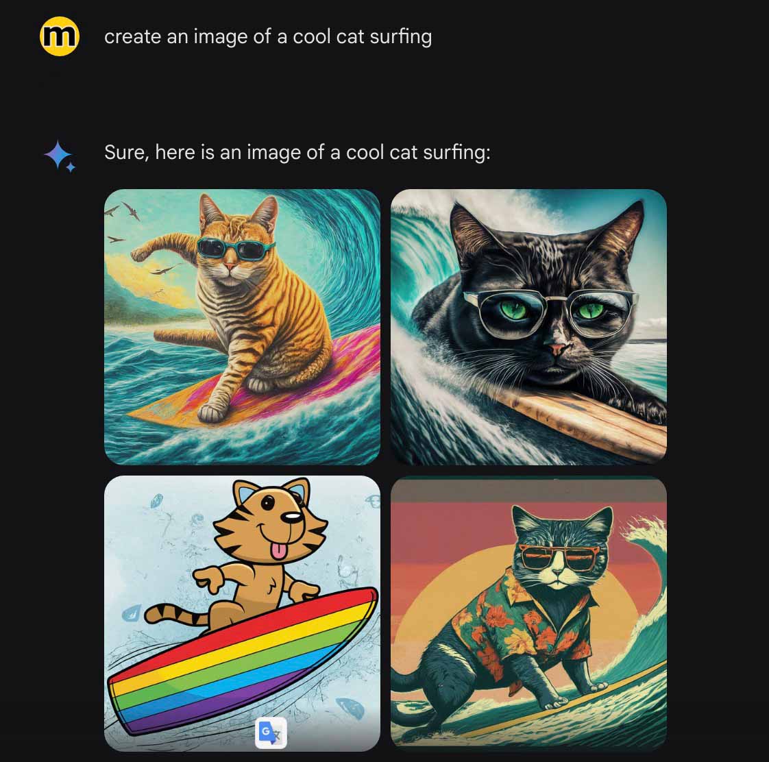 An Ai Generated Picture Of A Cat Surfing On A Surfboard.