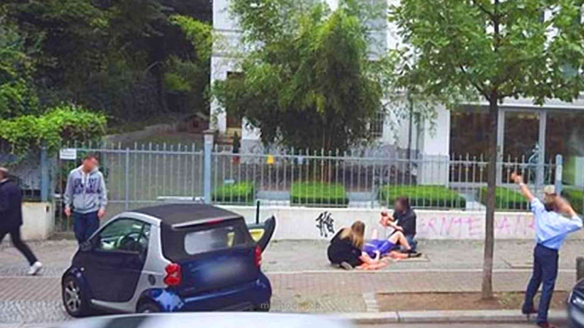 Birth of Baby Captured on Google Street View in Germany