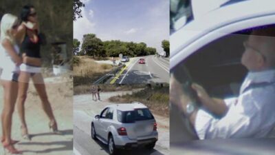Google Street View Busted Spain